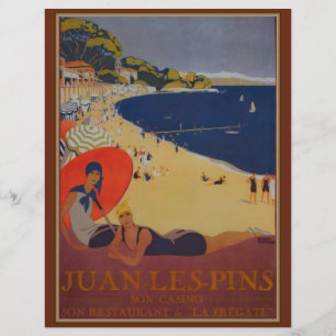 Papier Publicité vintage de voyage