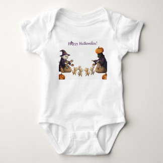 Papier&pukku frohes Halloween! Baby Strampler