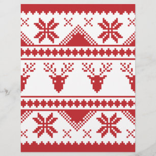 Papier pull de noël