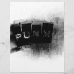 Papier Punk noir et blanc