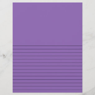 Papier Purple 2714469 Lined Write & Draw