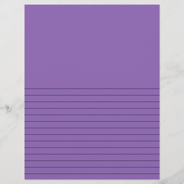Papier Purple 2714469 Lined Write & Draw (Devant)