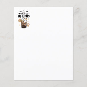 Papier Purr-fect Blend : Cat and Coffee Art for Pet Lover