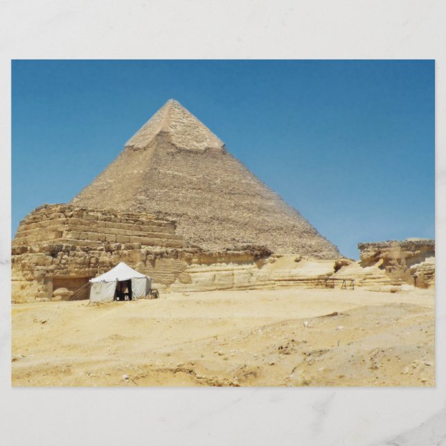Papier Pyramides (Devant)