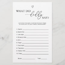 Quel jeu de papa a dit