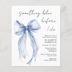 Papier Quelque chose de bleu avant de faire Fête des mari
