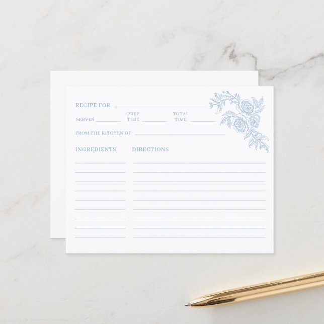 Papier Quelque chose de bleu avant de faire Fête des mari (Devant/Arrière en situation)