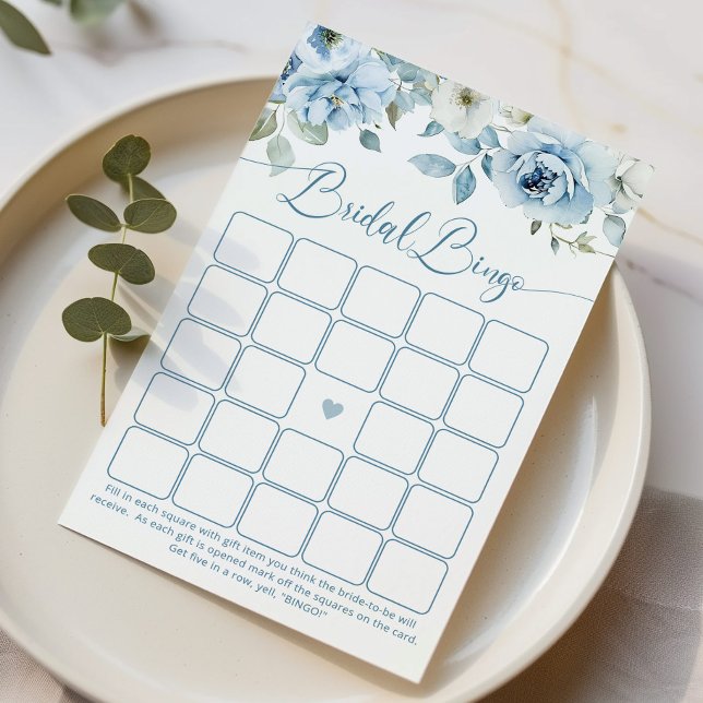 Papier Quelque chose de bleu avant de faire jeu de bingo  (Créateur téléchargé)