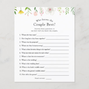 Papier Qui connaît le couple meilleur jeu de Fête des mar
