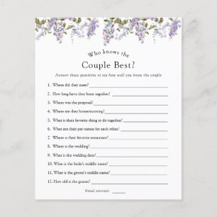 Papier Qui connaît le couple meilleur jeu de Fête des mar