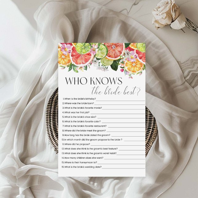 Papier Qui Connaît Le Jeu De Fête des mariées De Citrus D (Créateur téléchargé)