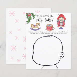 Papier Qui m'a donné mon jeu de baby shower