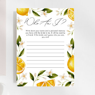 Papier Qui suis-je principal Squeeze Cirtus Fête des mari