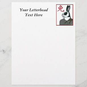 Papier Rabbit de fête