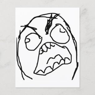 Papier Rage Guy Angry Fuu Fuu Rage Face Meme