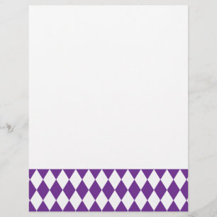 Papier Raisin et blanc Harlequin