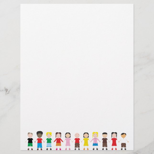 Papier Rangée Enfants (Devant)