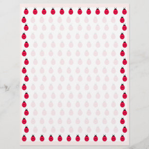 Papier Red Ladybug