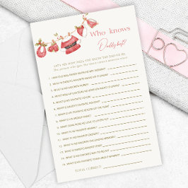 Papier Red Père Noël Vêtements Baby shower papa Meilleurs