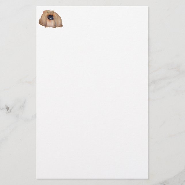 Papier Reine Pekingese (Devant)