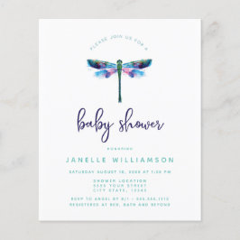 Papier Remise Belle libellule, Baby shower