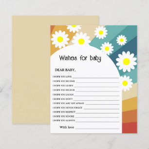 Papier Retro Super - Voeux pour bébé