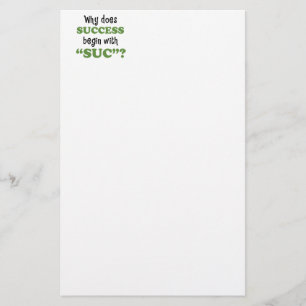 Papier Réussite... ou pas