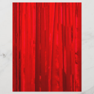 Papier Rideau rouge