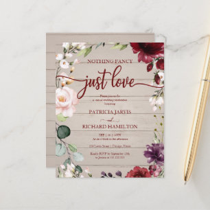Papier Rien De Fantastique Invitations De Mariage Peu Coû