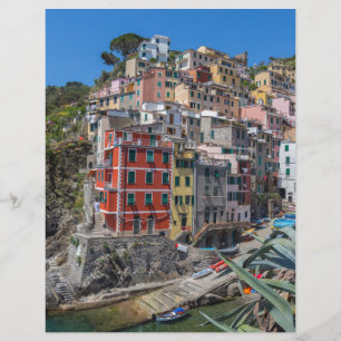 Papier Riomaggiore Cinque Terre Ligurie Italie