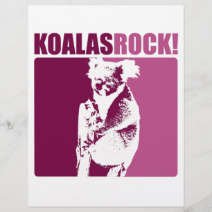 Papier Rocher de Koalas !
