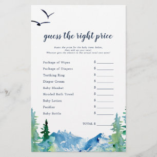 Papier Rocky Mountain Devine le bon jeu de prix