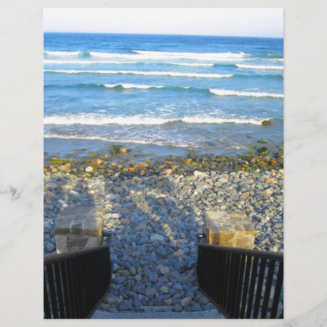 Papier Rocky York Beach Access (Devant)