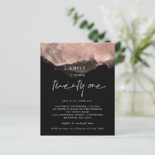 Papier Rose Budget Gold Parties scintillant Encre 21ème p