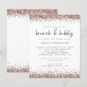Papier Rose budget Parties scintillant Brunch Fête des ma