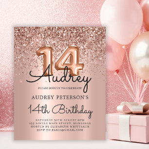 Papier Rose Budget Parties scintillant or 12e anniversair
