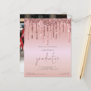Papier Rose Budget Parties scintillant or -  photo - Invi