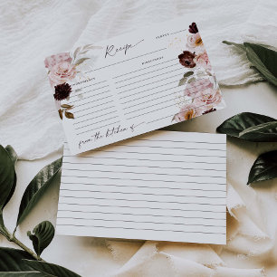 Papier Rose d'automne Fête des mariées Activité Jeu Recet