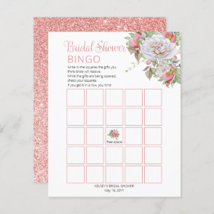 Papier Rose doux  Fête des mariées Florale Rose blanche