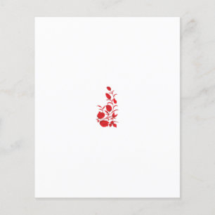 Papier Rose Madder, design floral Thunderbird