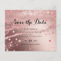 Rose moderne Gold tendance Mariage budget