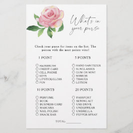 Papier Rose - Qu'y a-t-il dans votre jeu de bourse