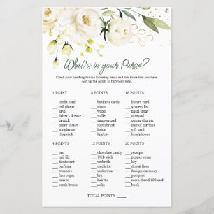 Papier Roses blanches Mariée verte Ce qui est dans votre 