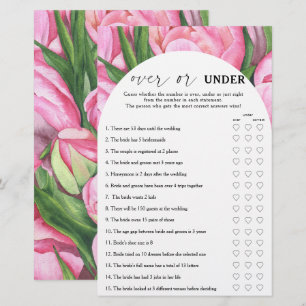 Papier Roses de pivoine - Plus ou sous la douche nuptiale