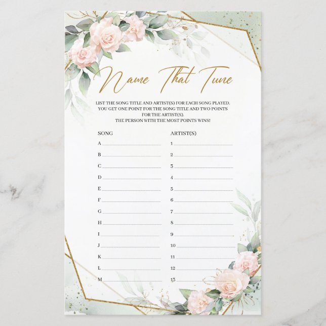 Papier Roses roses et verdure rose poussiéreux Nom That T (Devant)