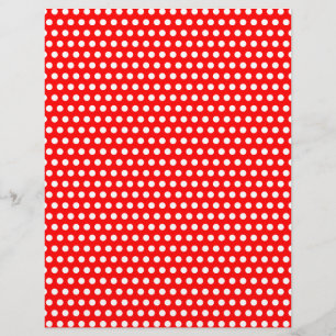 Papier Rouge avec de minuscules points blancs