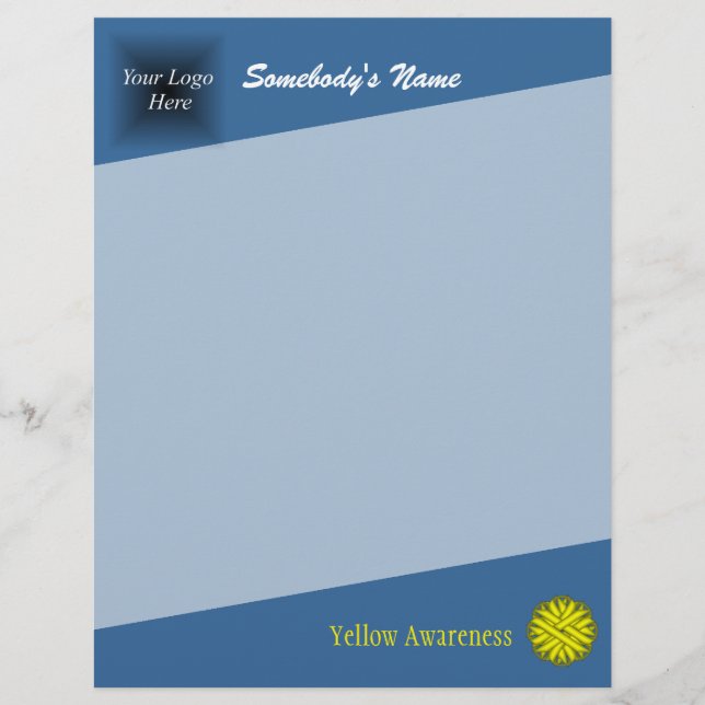 Papier Ruban de fleurs jaunes par Kenneth Yoncich (Devant)