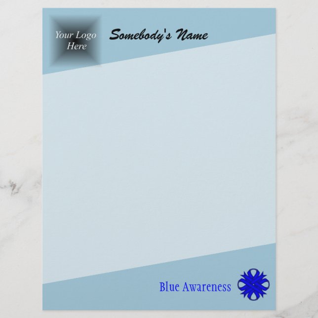 Papier Ruban de trèfle bleu par Kenneth Yoncich (Devant)