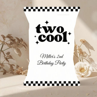 Papier Sac de chips apéritif Two Cool pour 2ème anniversa