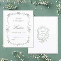 Sage Green Classic 'Devinez Combien De' Jeux De Ma